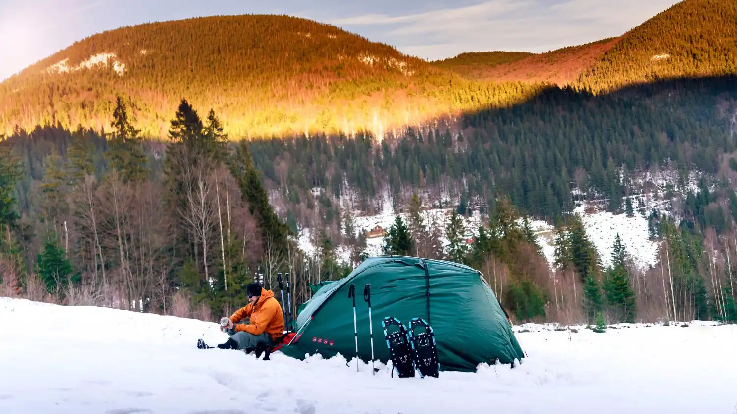 Winter camping
