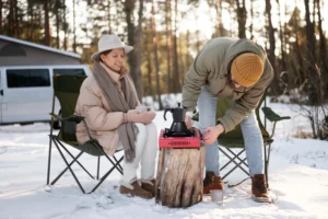 Winter camping